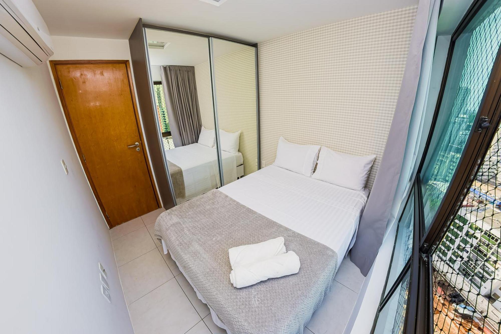 Apartamento, Vista Mar, Praia De Boa Viagem, Hospedes Exigentes! 累西腓 外观 照片