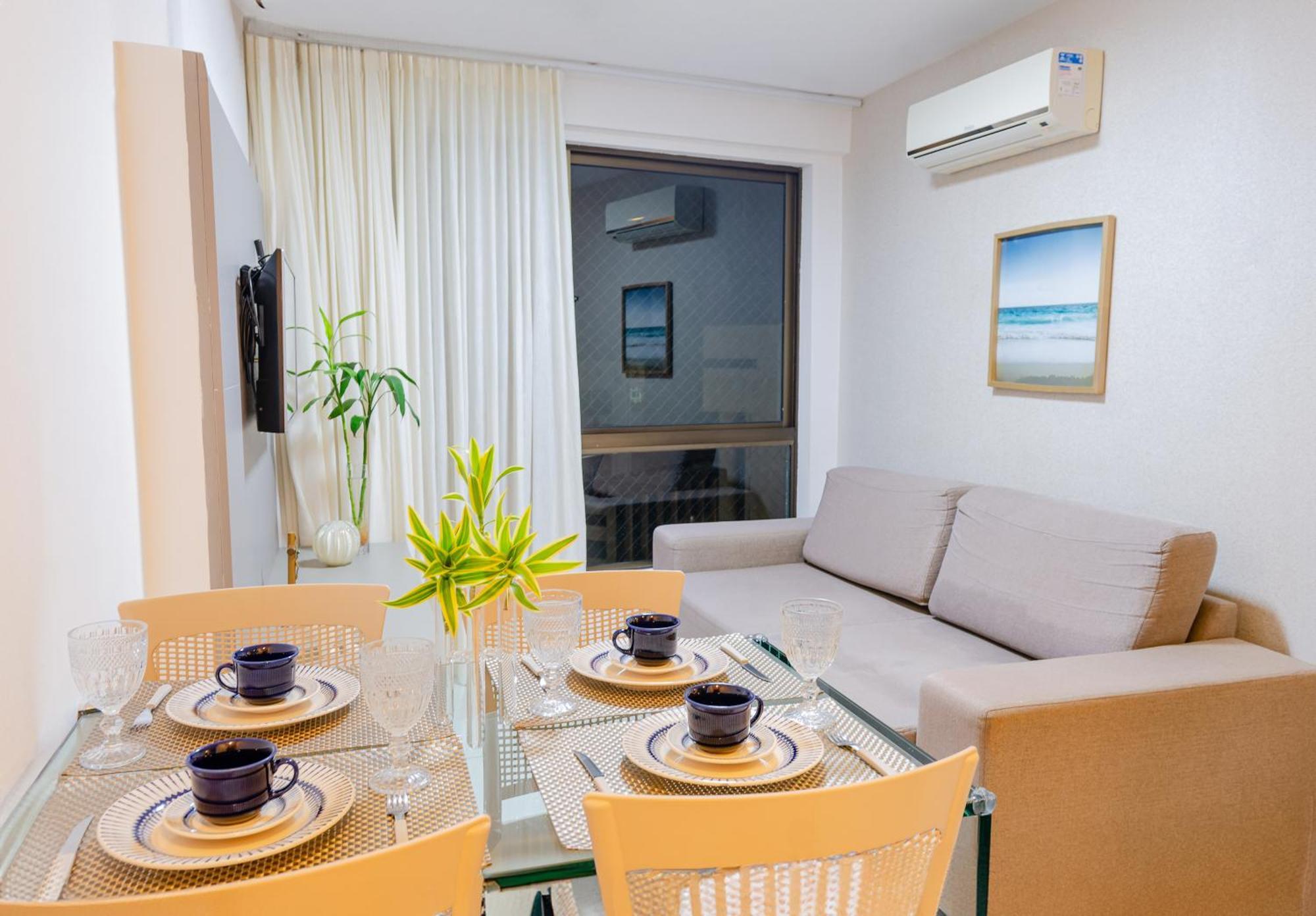 Apartamento, Vista Mar, Praia De Boa Viagem, Hospedes Exigentes! 累西腓 外观 照片